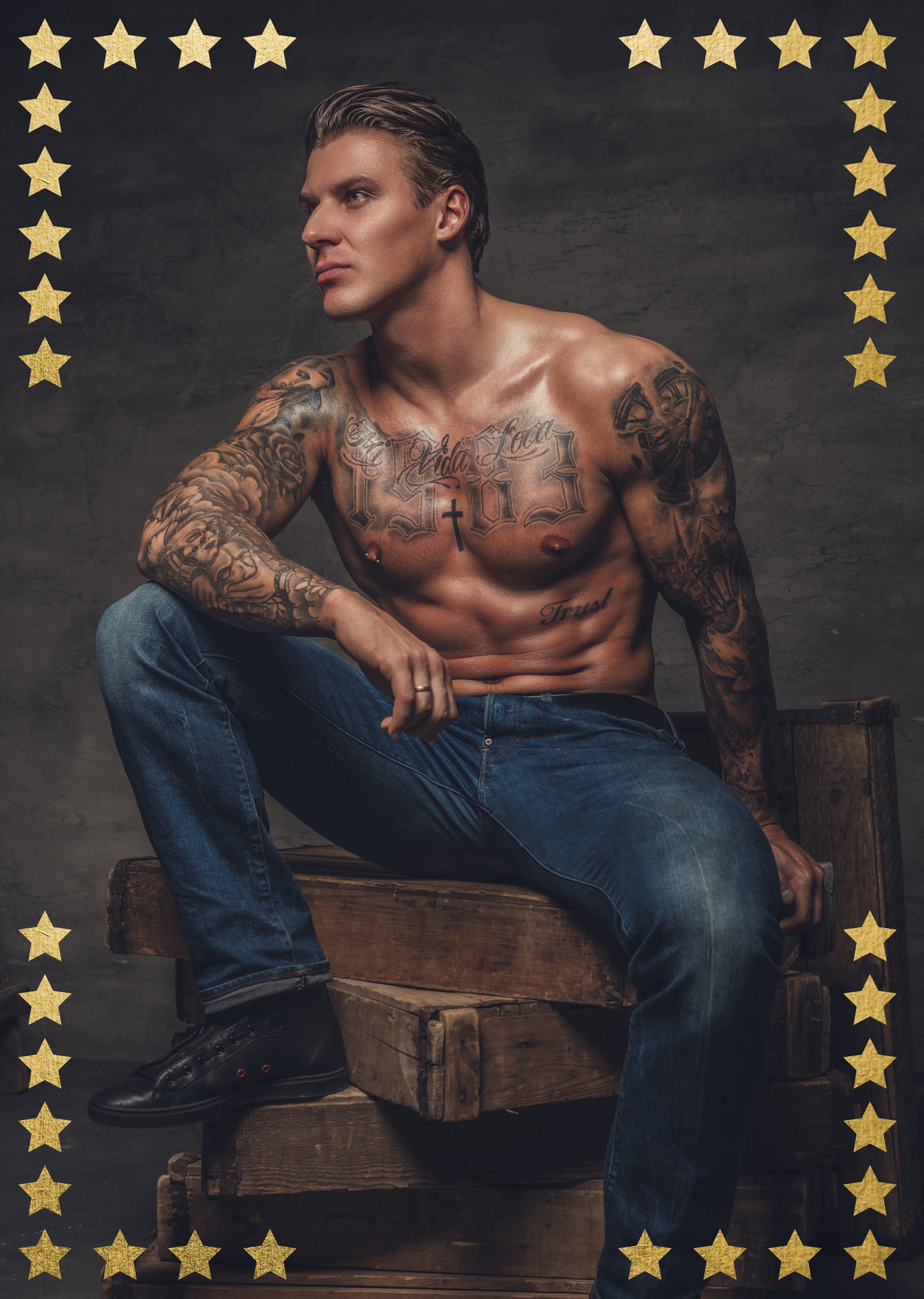 Tattooed Men AllStar Poster Pack - Wholesale Pack of 5