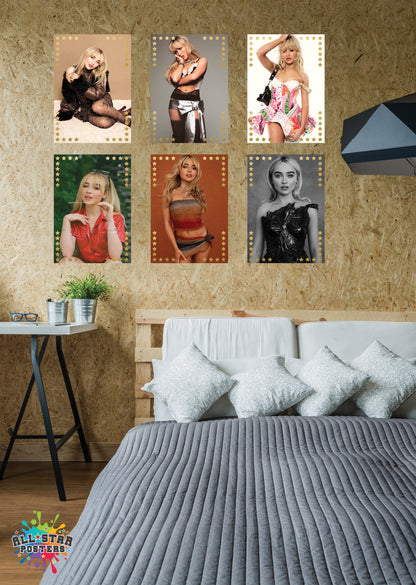 Sabrina Carpenter AllStar Poster Pack