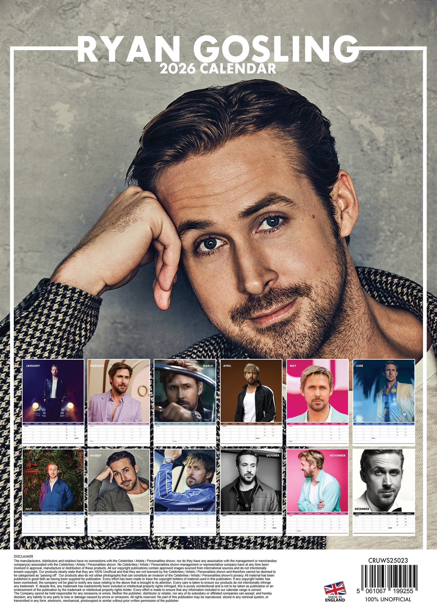 Ryan Gosling - A3 Wholesale