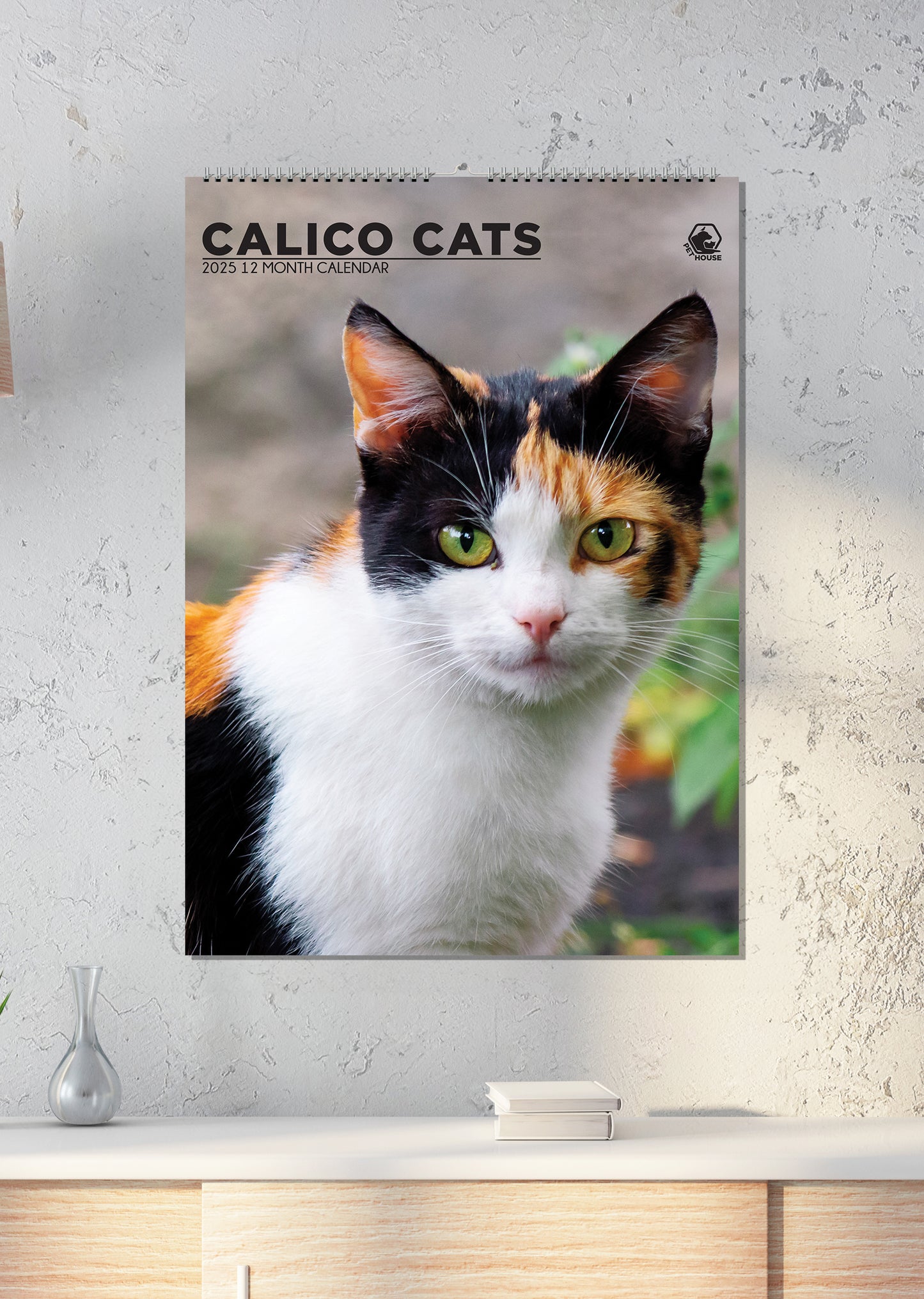 Calico Cats Calendar 2025