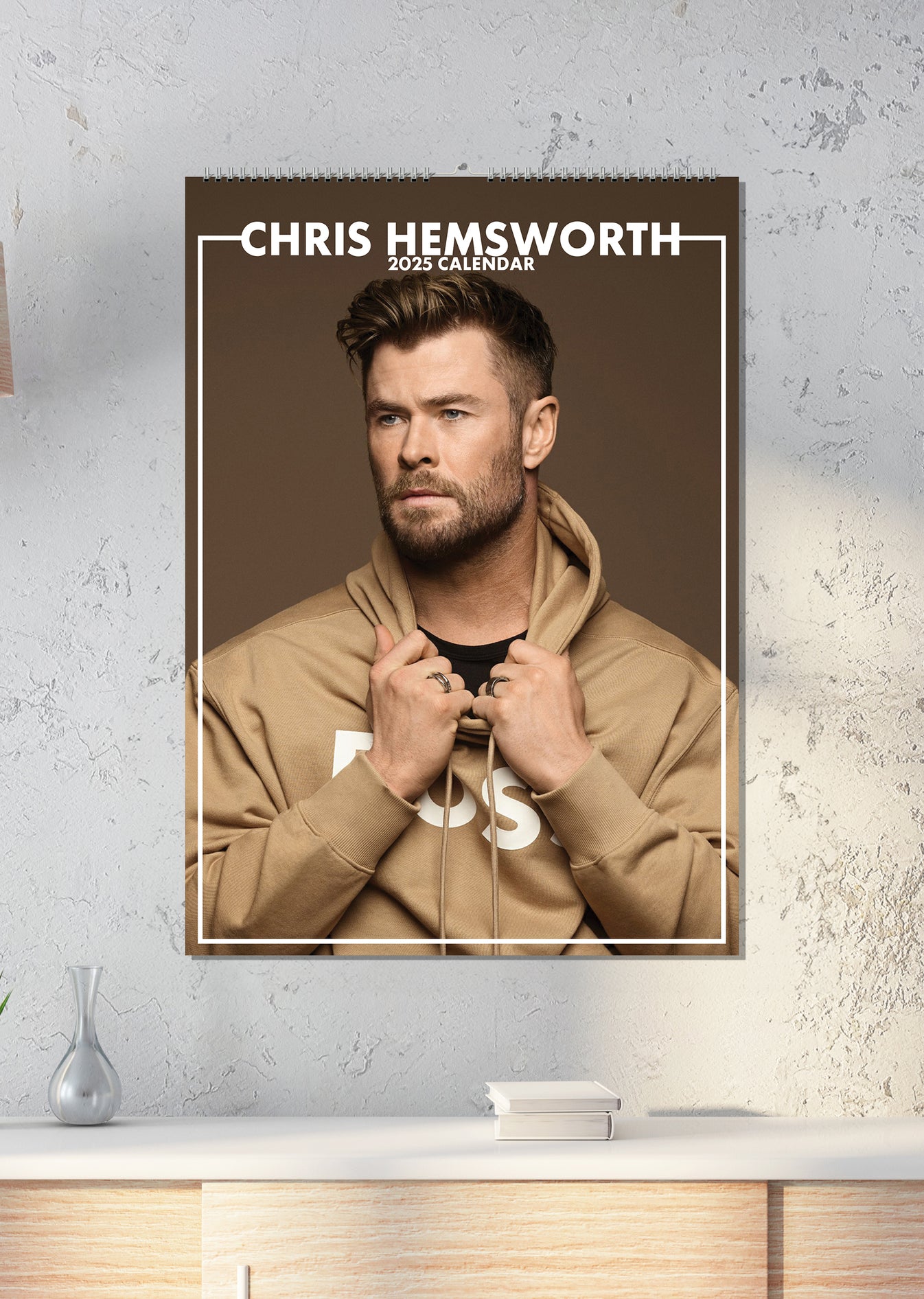 Chris Hemsworth Calendar & Postcards 2025 CalendarsRus