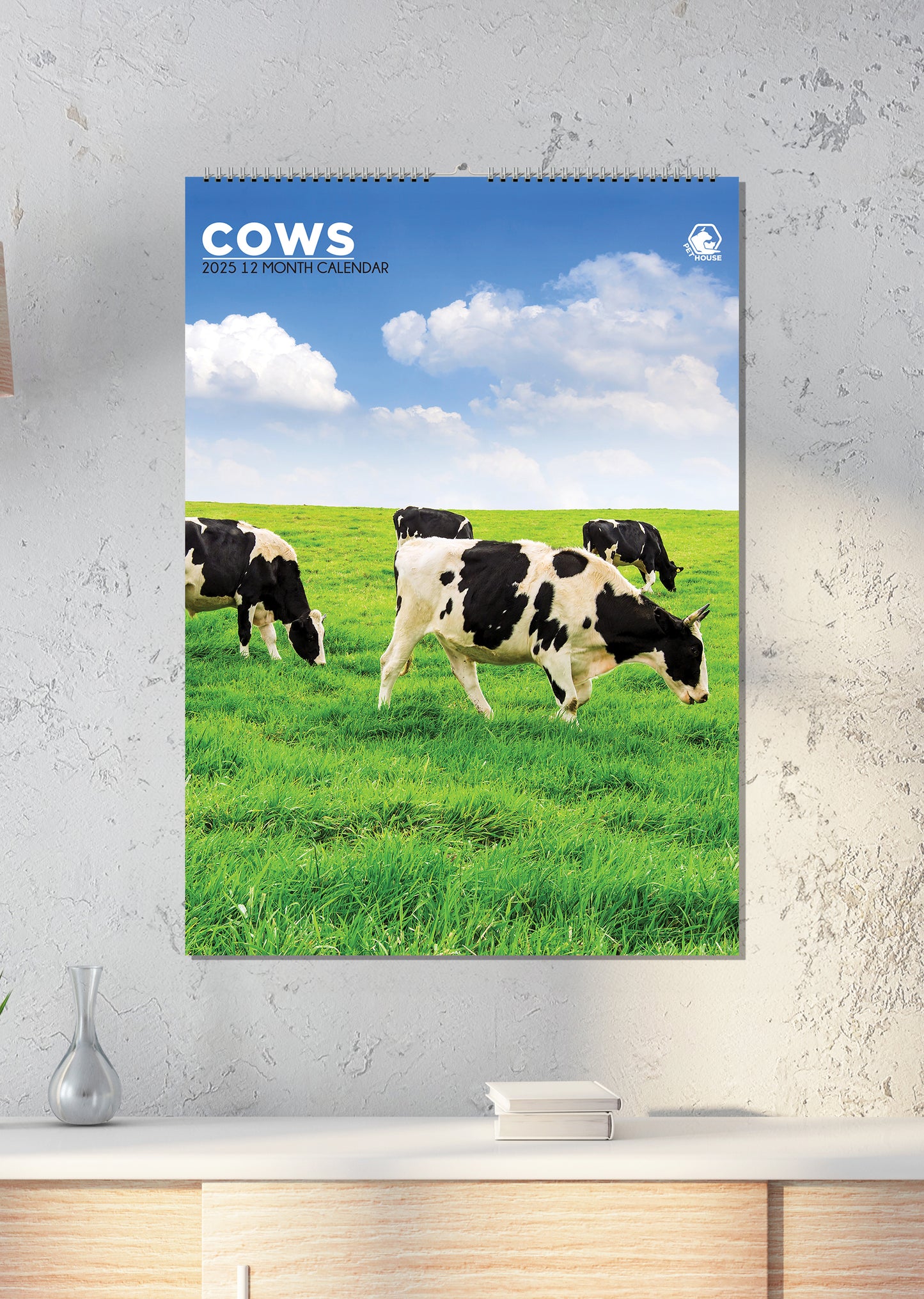 Cows Calendar 2025