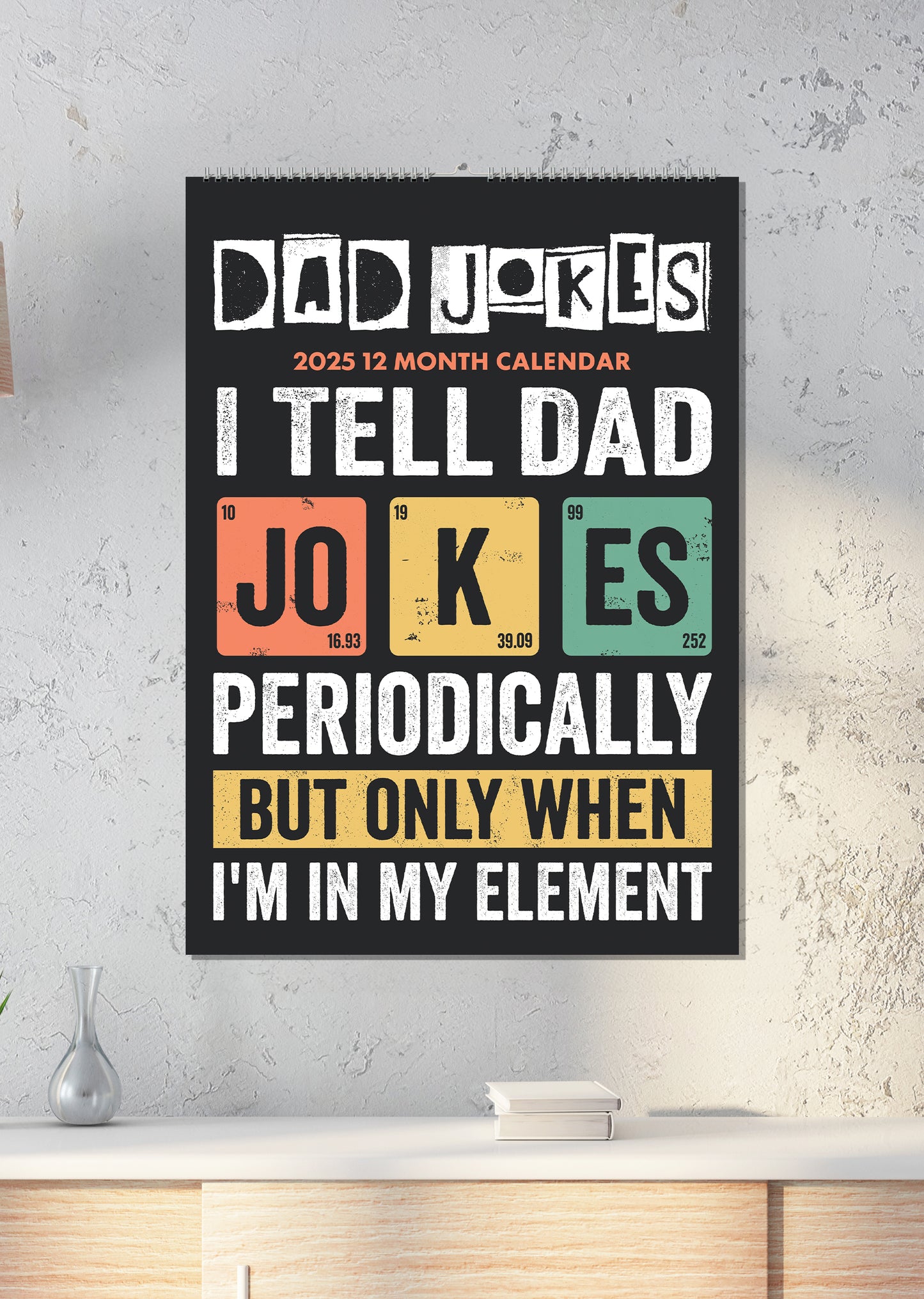 Dad Jokes Calendar 2025