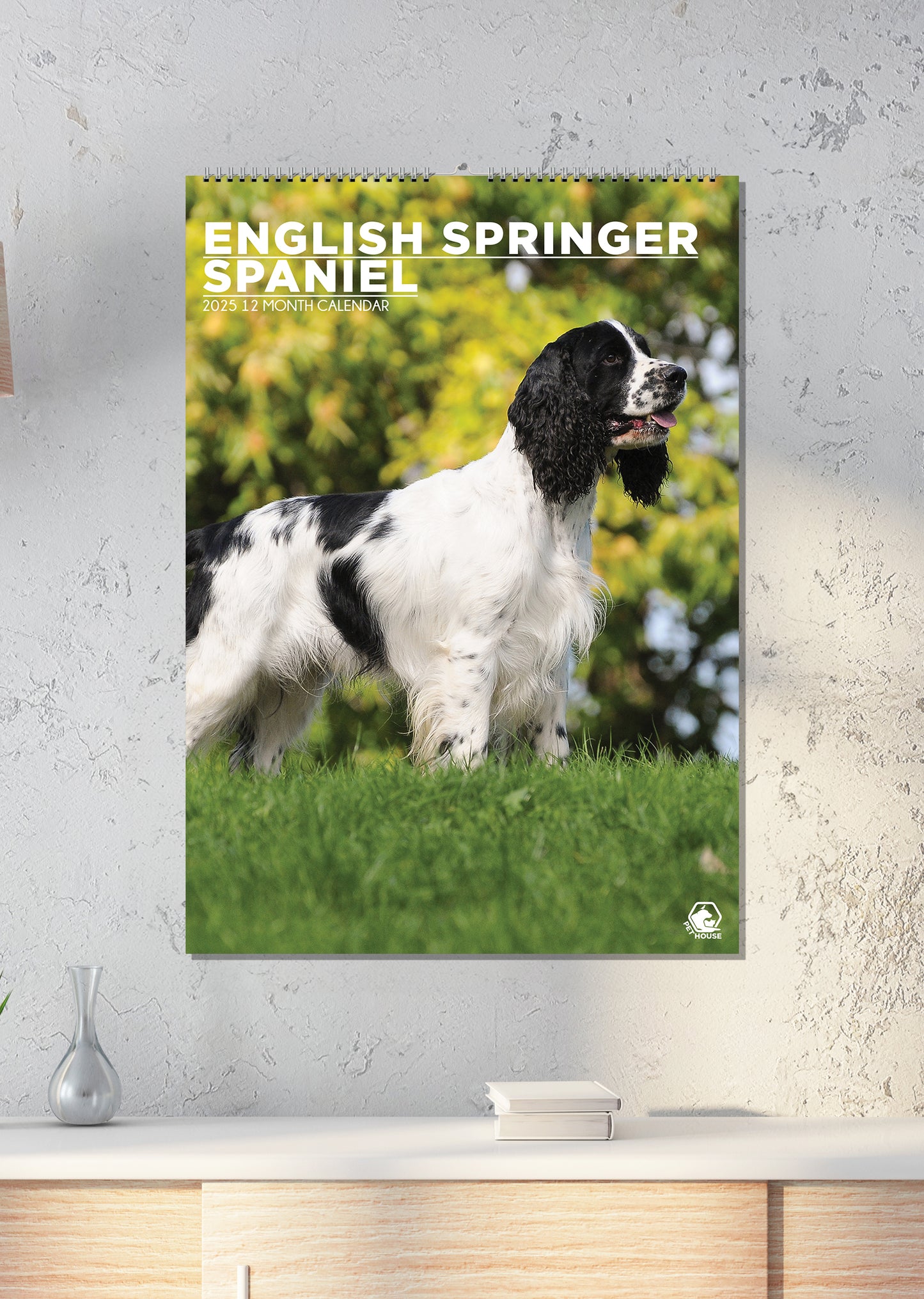 English Springer Spaniel Calendar 2025