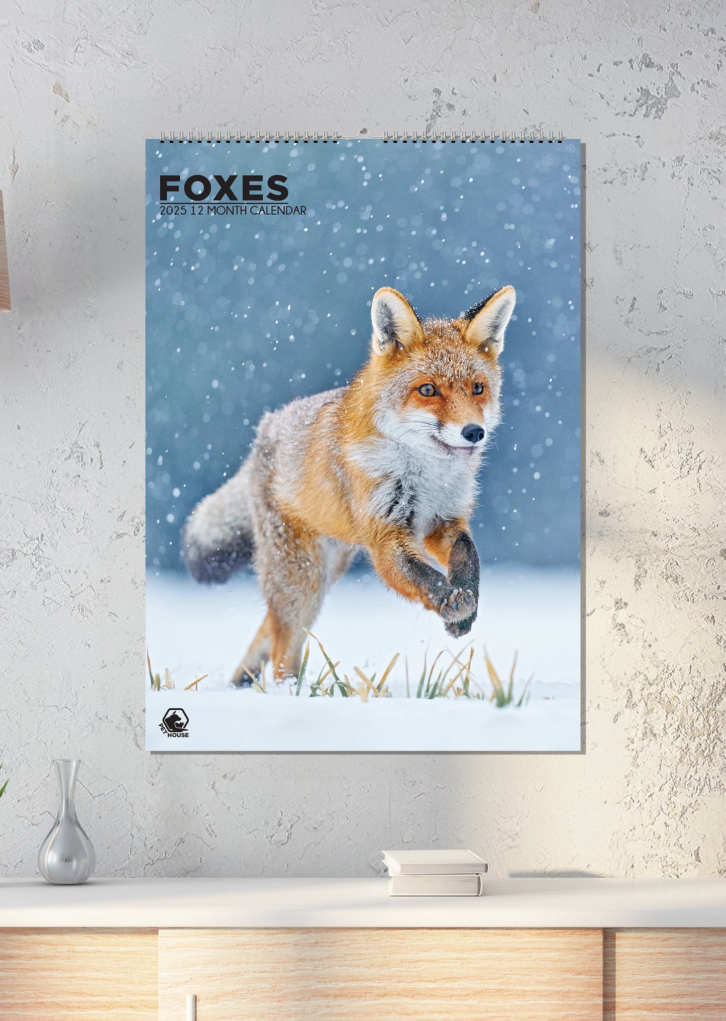 Foxes Calendar 2025