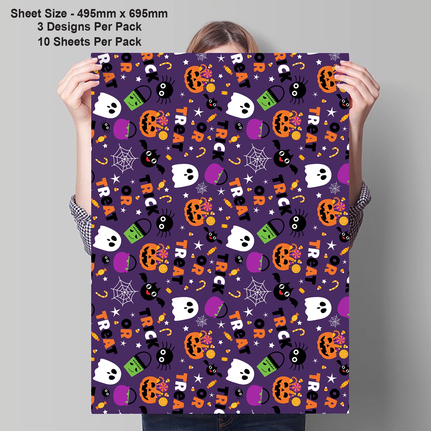 Halloween Multi Gift Wrap