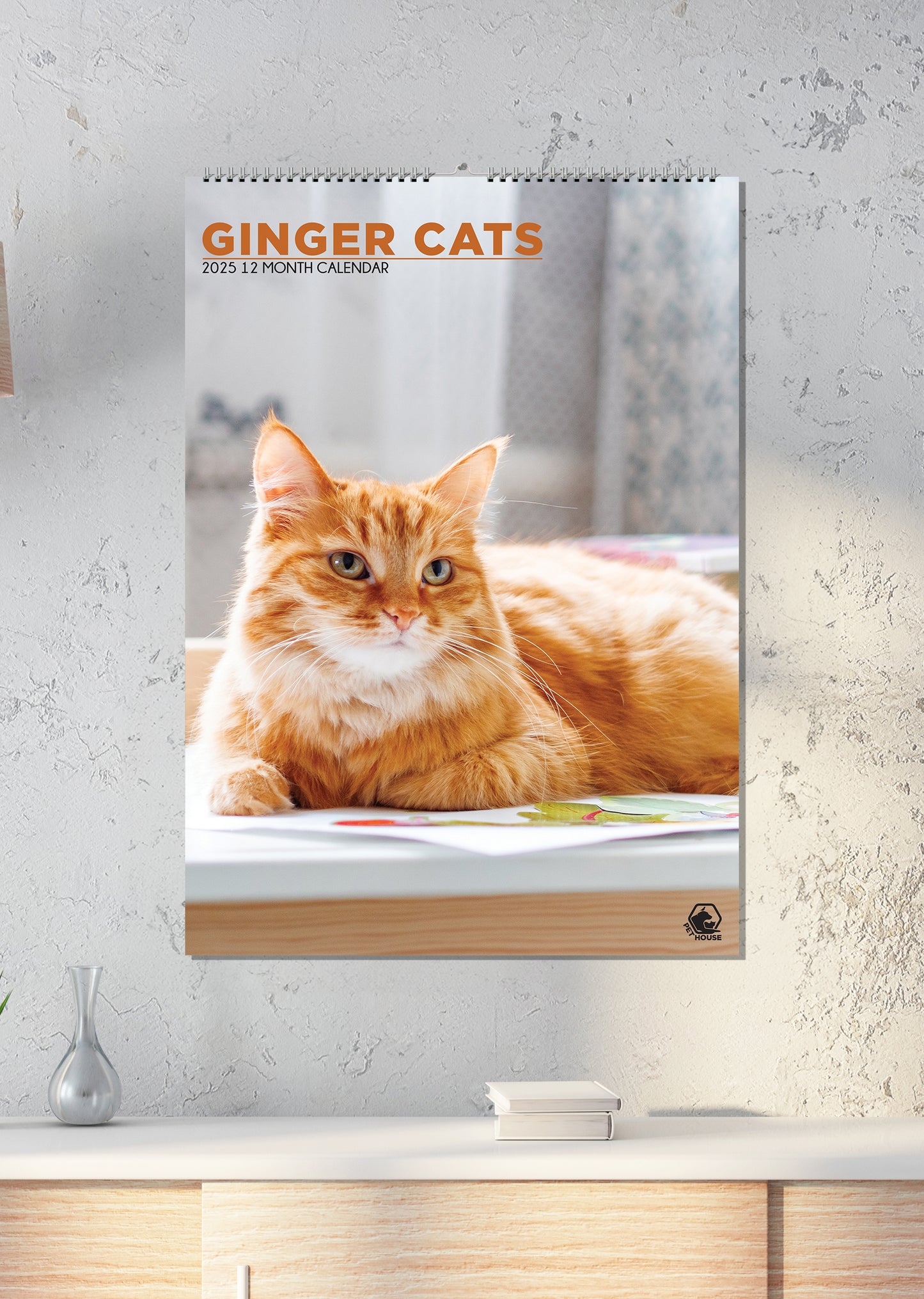 Ginger Cats Calendar 2025