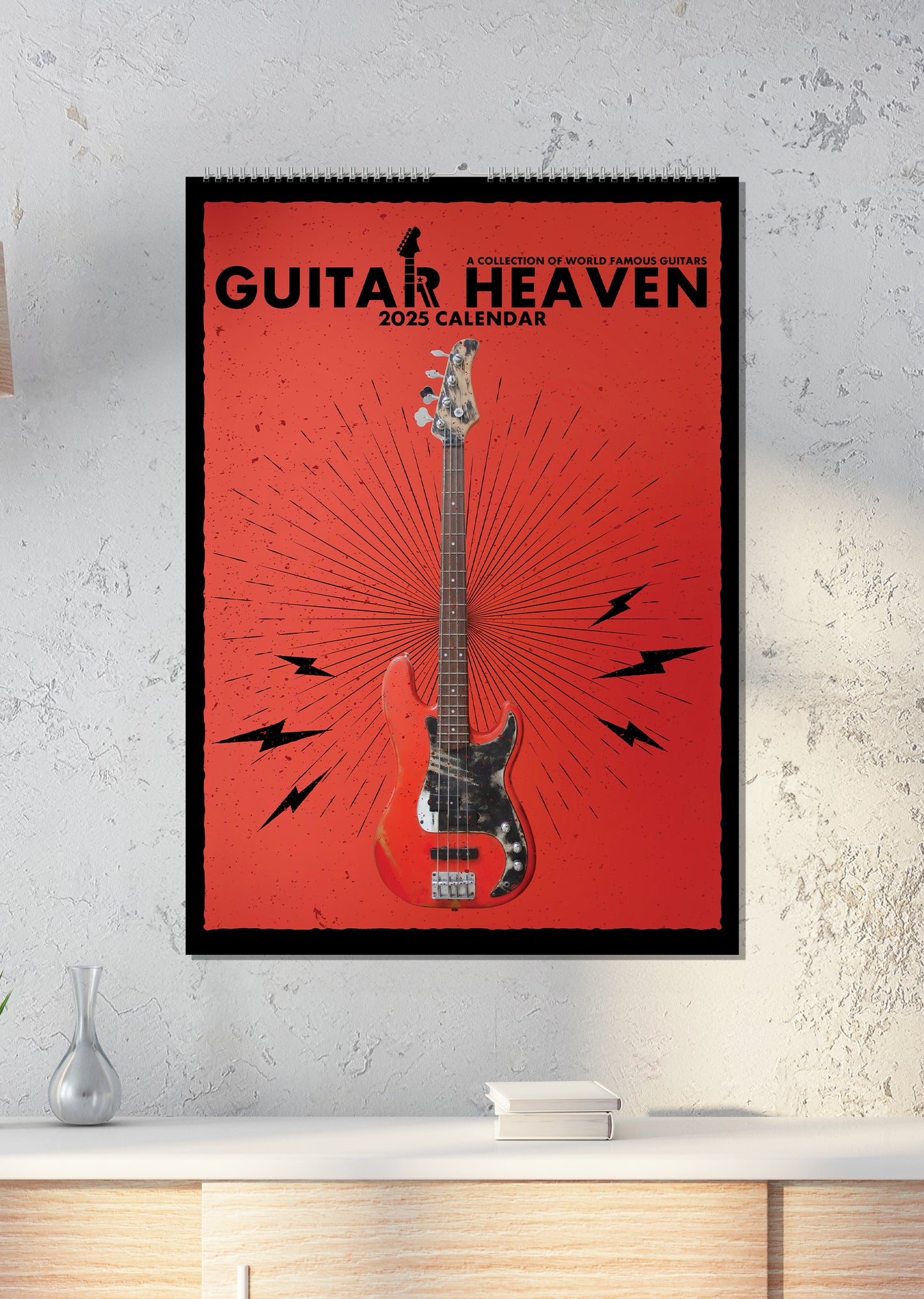 Guitars Calendar 2025