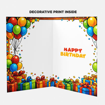 Bruce Lee Novelty Birthday Card