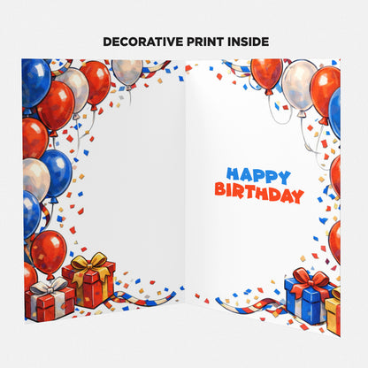Donald Trump Novelty Birthday Card