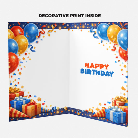 George Clooney Novelty Birthday Card