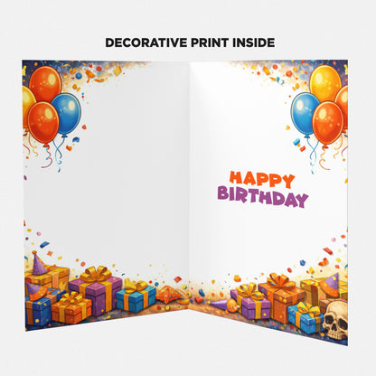 Jason Momoa Novelty Birthday Card