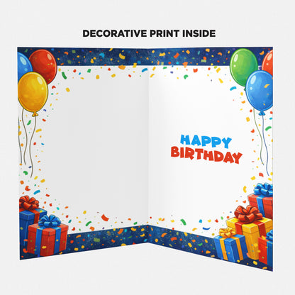 Jason Statham Novelty Birthday Card