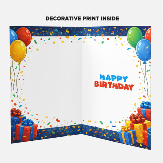 Jason Statham Novelty Birthday Card
