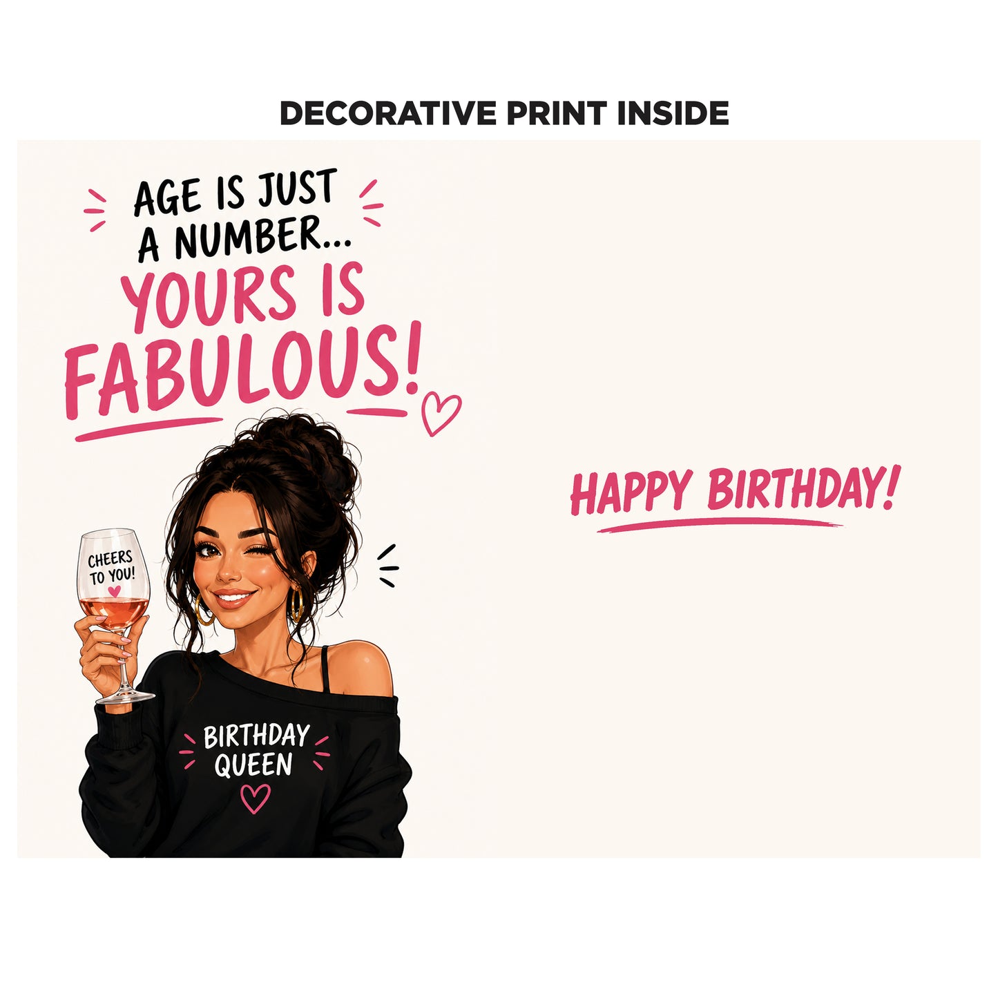 Michelle Keegan Novelty Birthday Card