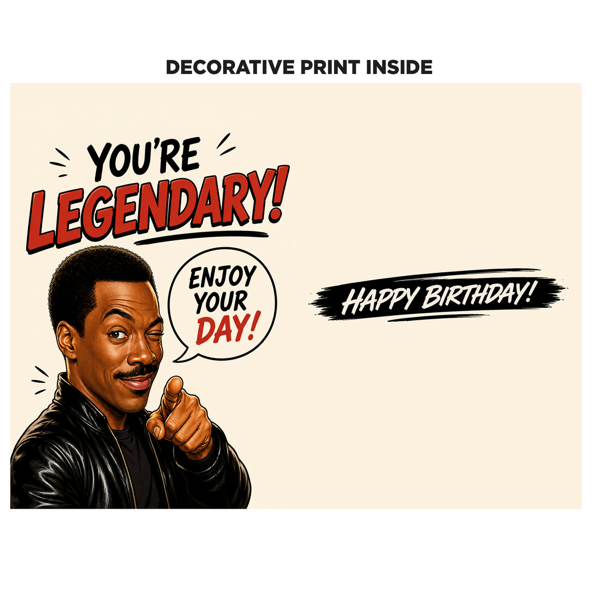 Eddie Murphy Birthday Card