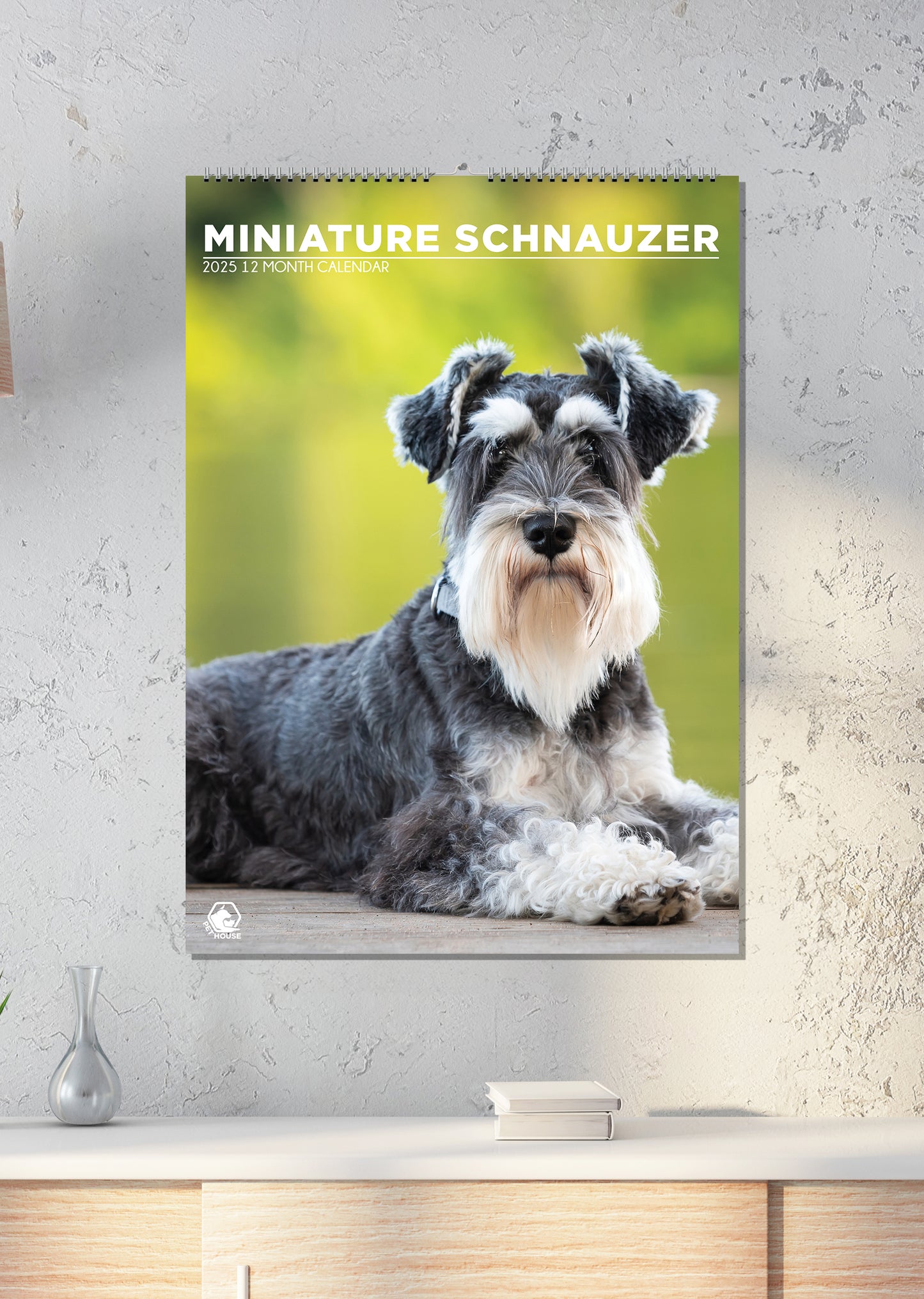 Miniature Schnauzer Calendar 2025 CalendarsRus