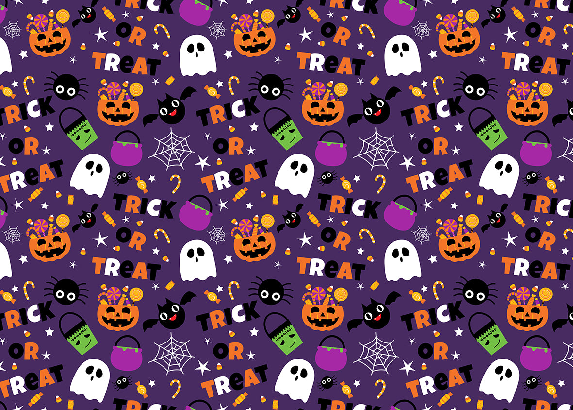 Halloween Multi Gift Wrap