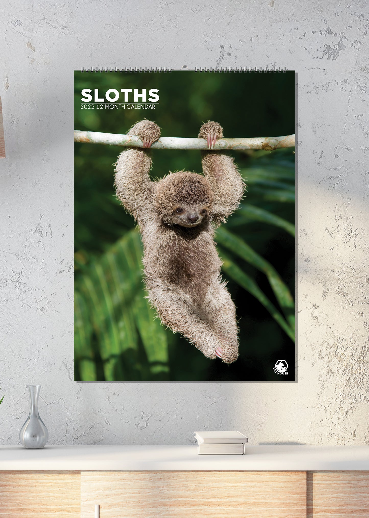 Sloths Calendar 2025