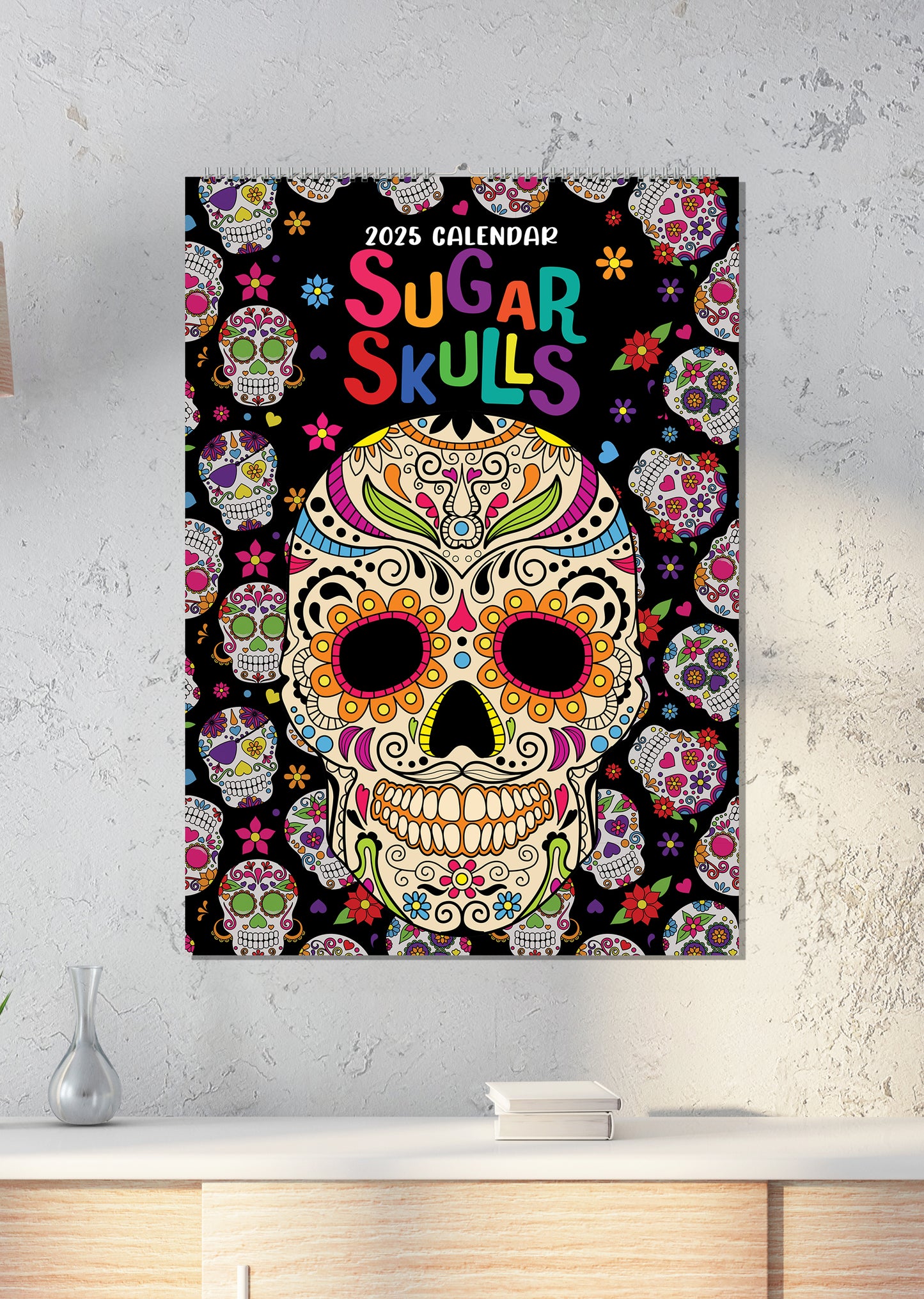 Sugar Skulls Calendar 2025