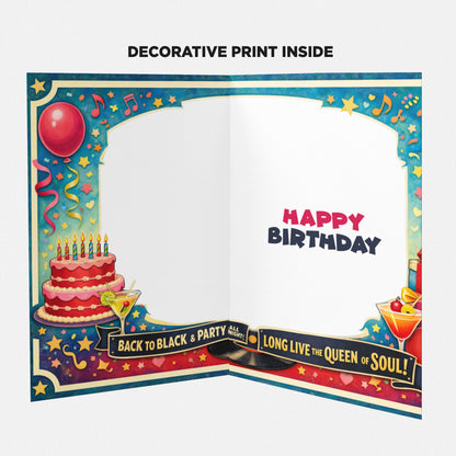 Amy Winehouse Birthday Card