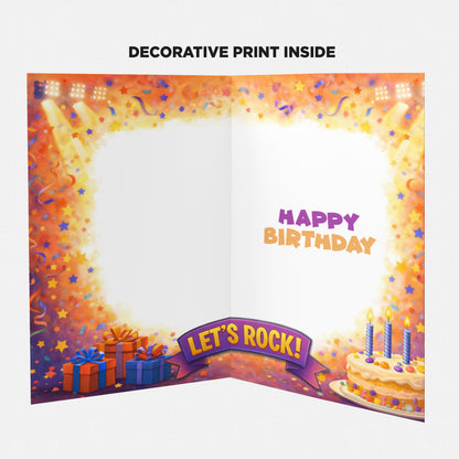 Benson Boone Birthday Card