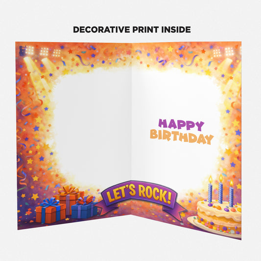 Benson Boone Birthday Card