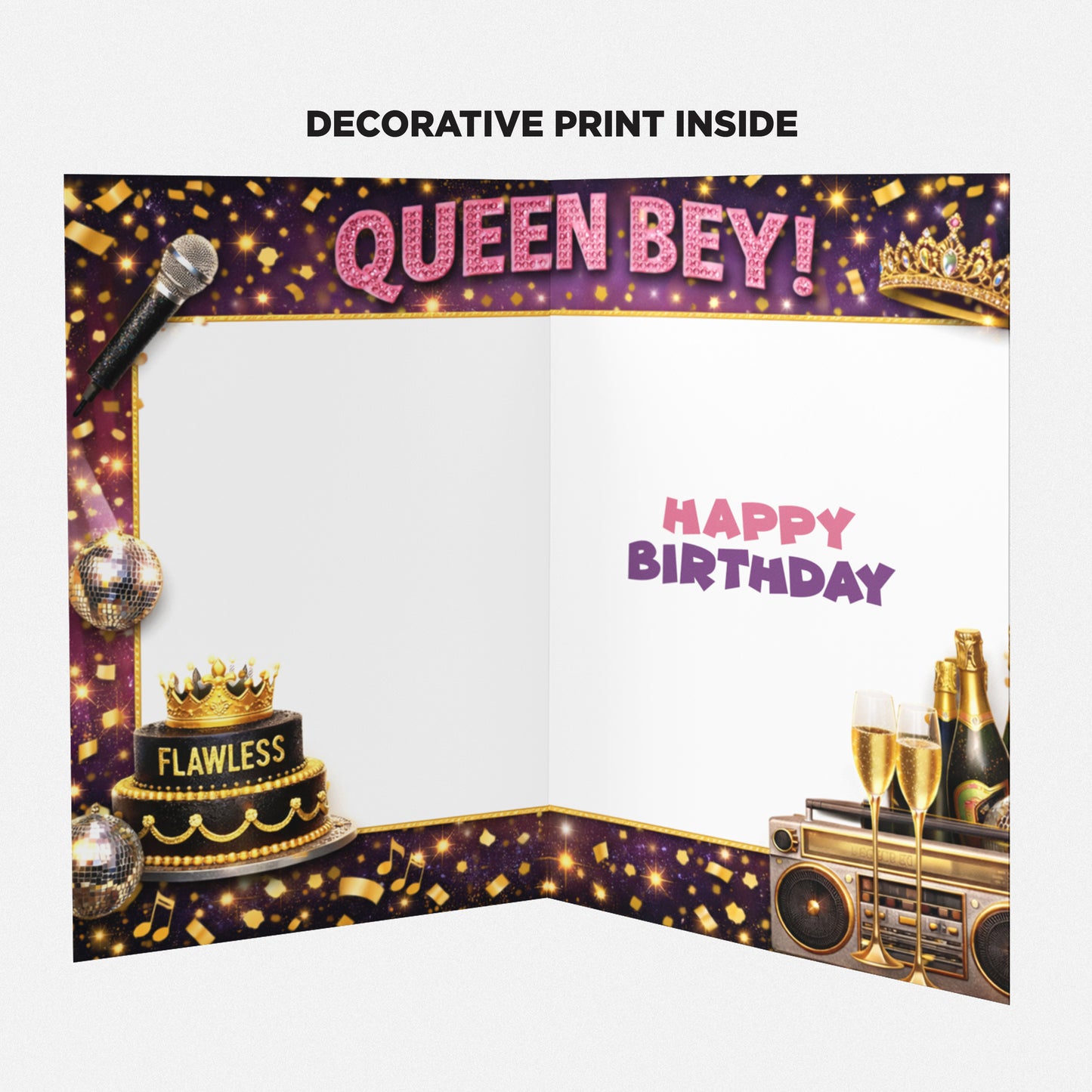 Beyonce Birthday Card