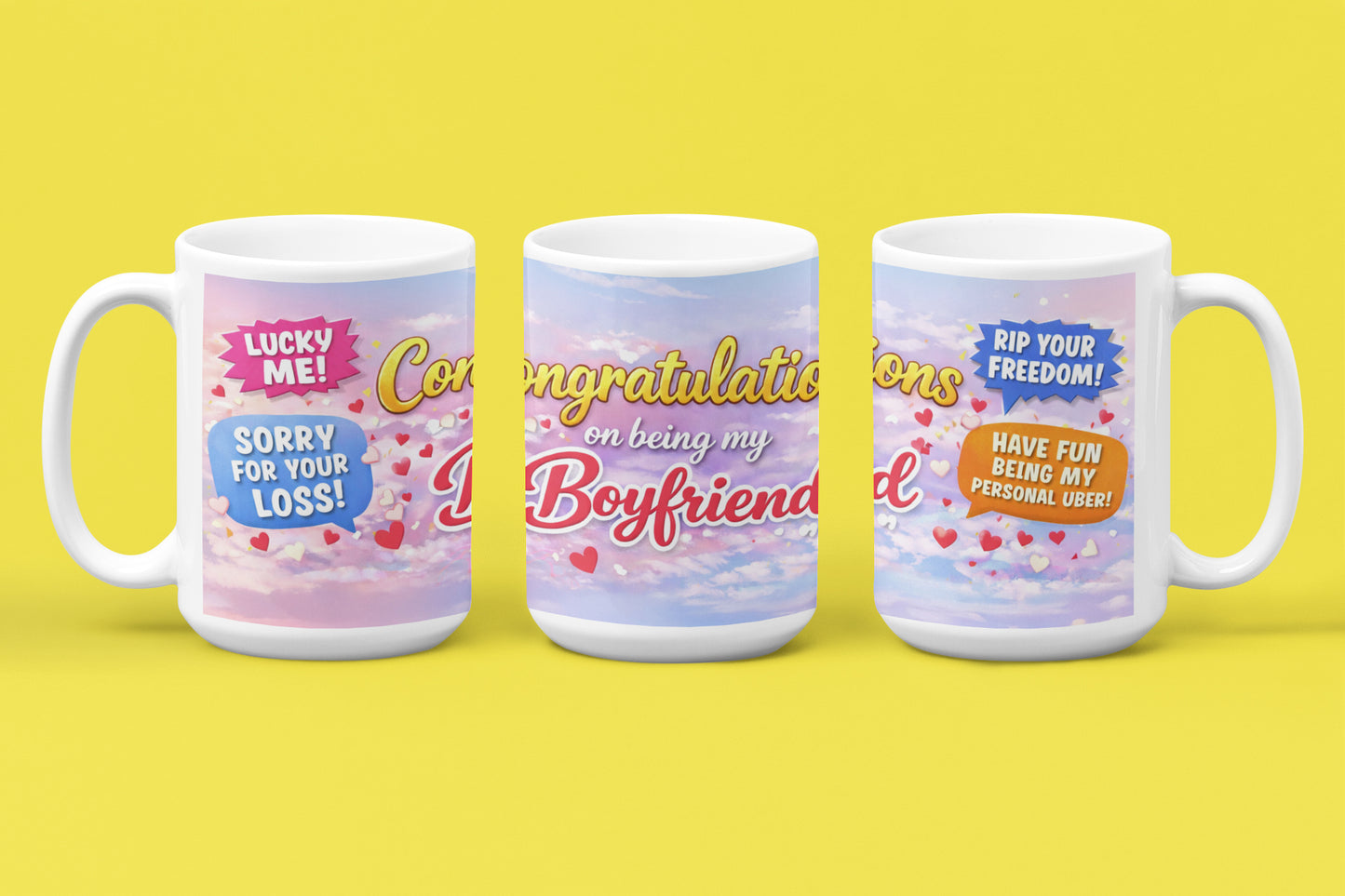 Congrats Boyfriend Mug