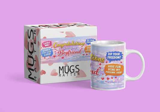 Congrats Boyfriend Mug