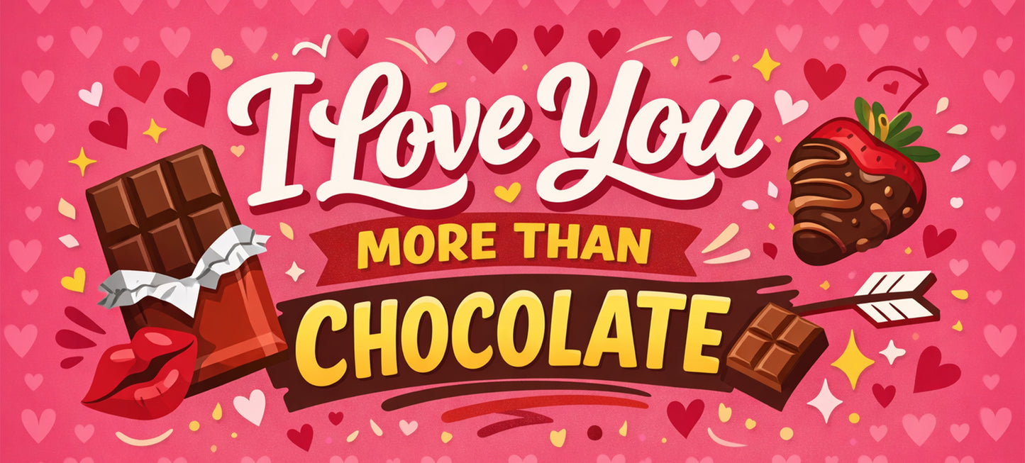 Love You More Than Chocolate Mug