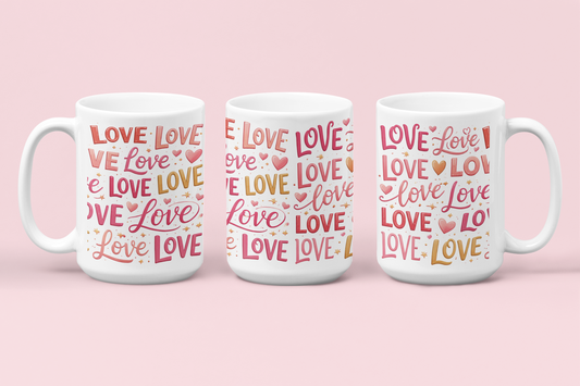 Love Love Love Mug