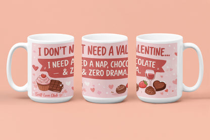 Nap, Choc & Zero Drama Mug
