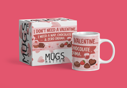 Nap, Choc & Zero Drama Mug