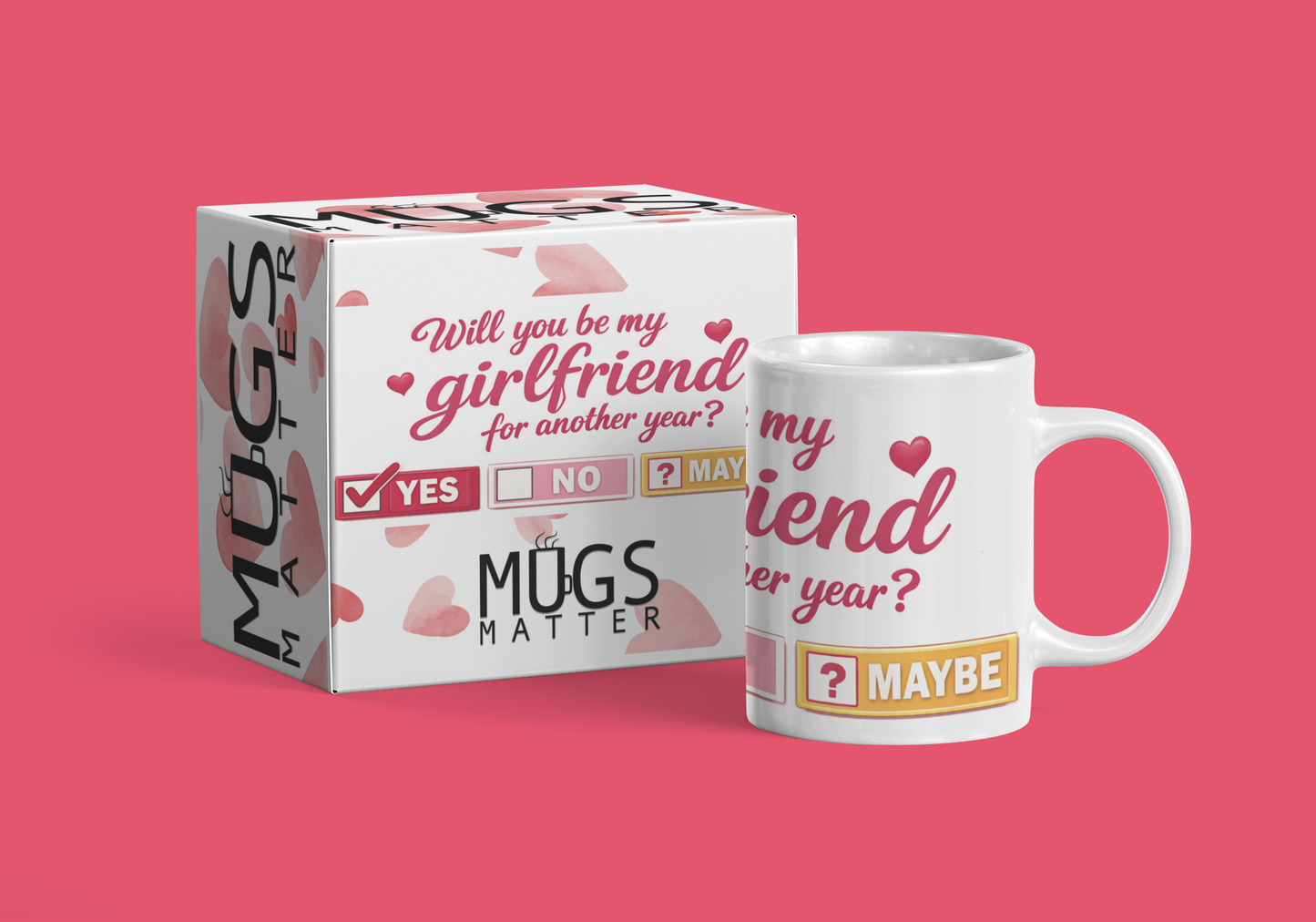 Will You Be My Girlfriend Mug