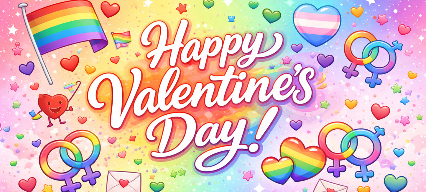 Happy Valentine's Day LGBTQ+ Mug