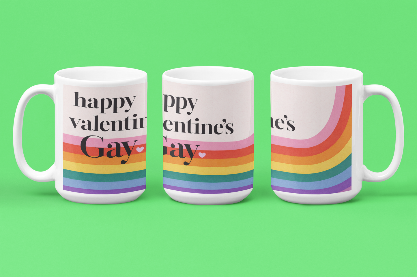 Happy Valentine's Gay Mug