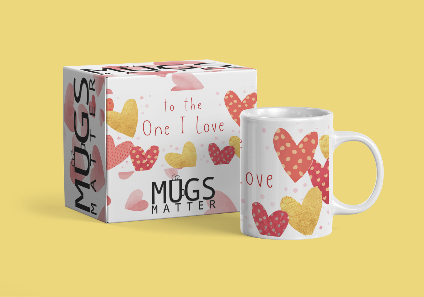 One I Love Hearts Mug