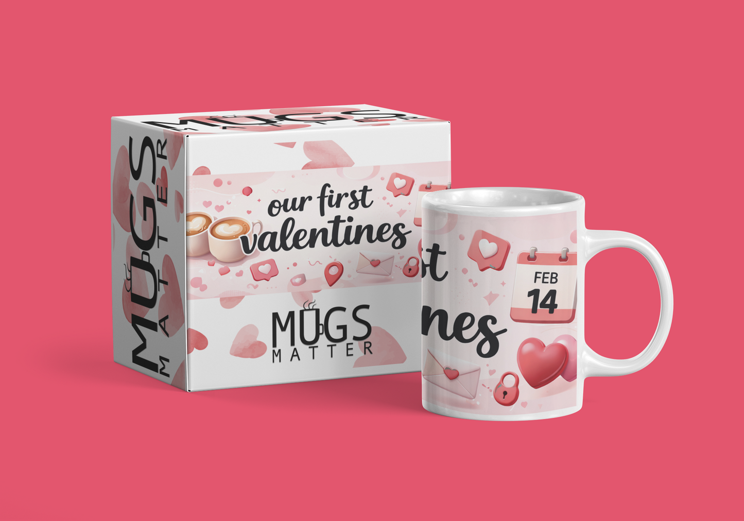 Our First Valentine's Cute Mug