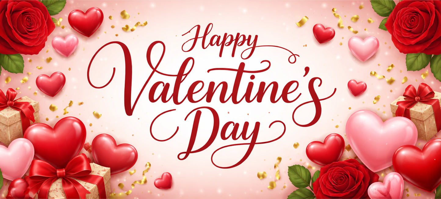 Happy Valentine's Day Roses Mug