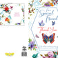 Multicolour Floral Butterfly Thank You