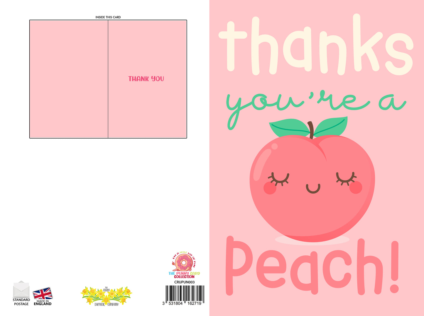 Thanks You're A Peach